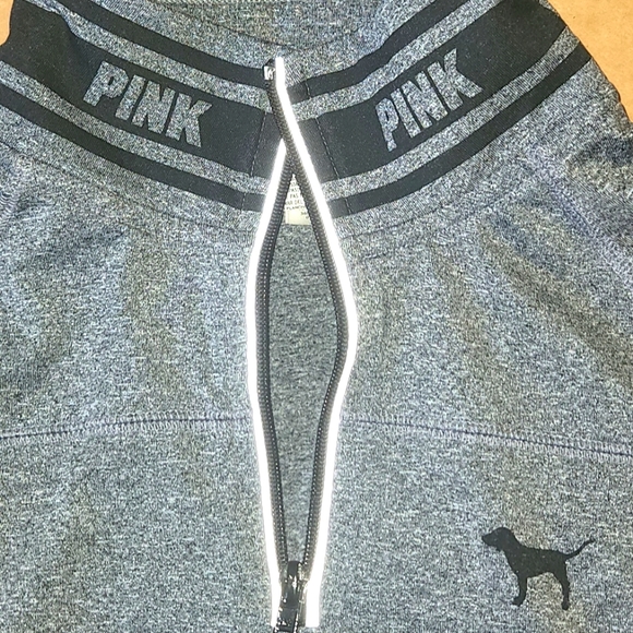 Pink Quarter Zip Pullover - Picture 2 of 7